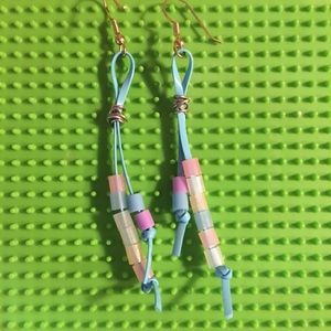 AMELIA PASTICHE DESIGN fun summer upcycled earring